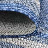 4' x 6' Indoor & Outdoor Casual Solid Tonal Border Area Rug